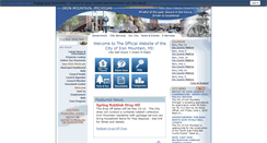 Desktop Screenshot of cityofironmountain.com